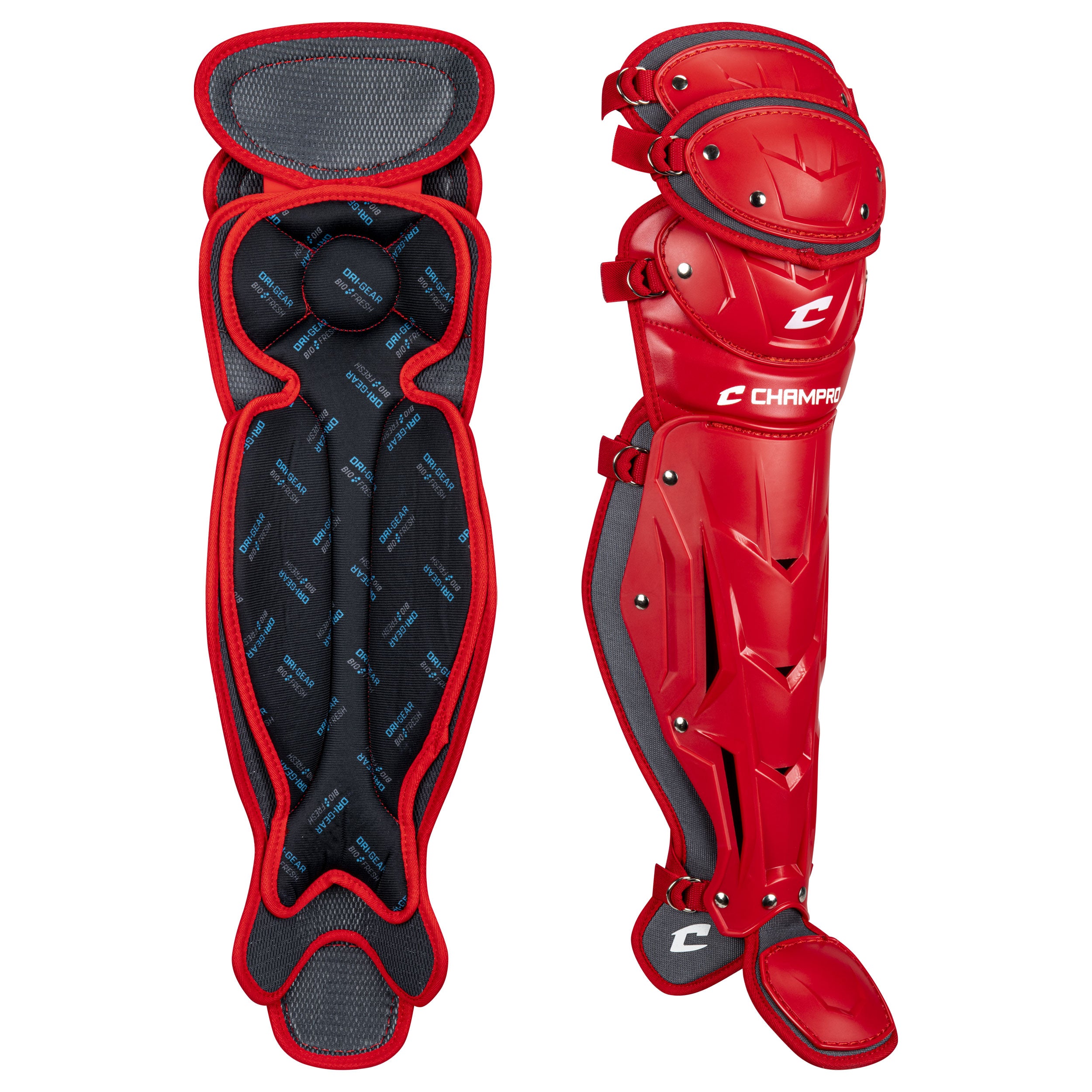 Baseball Leg Guards Red's Team Sports