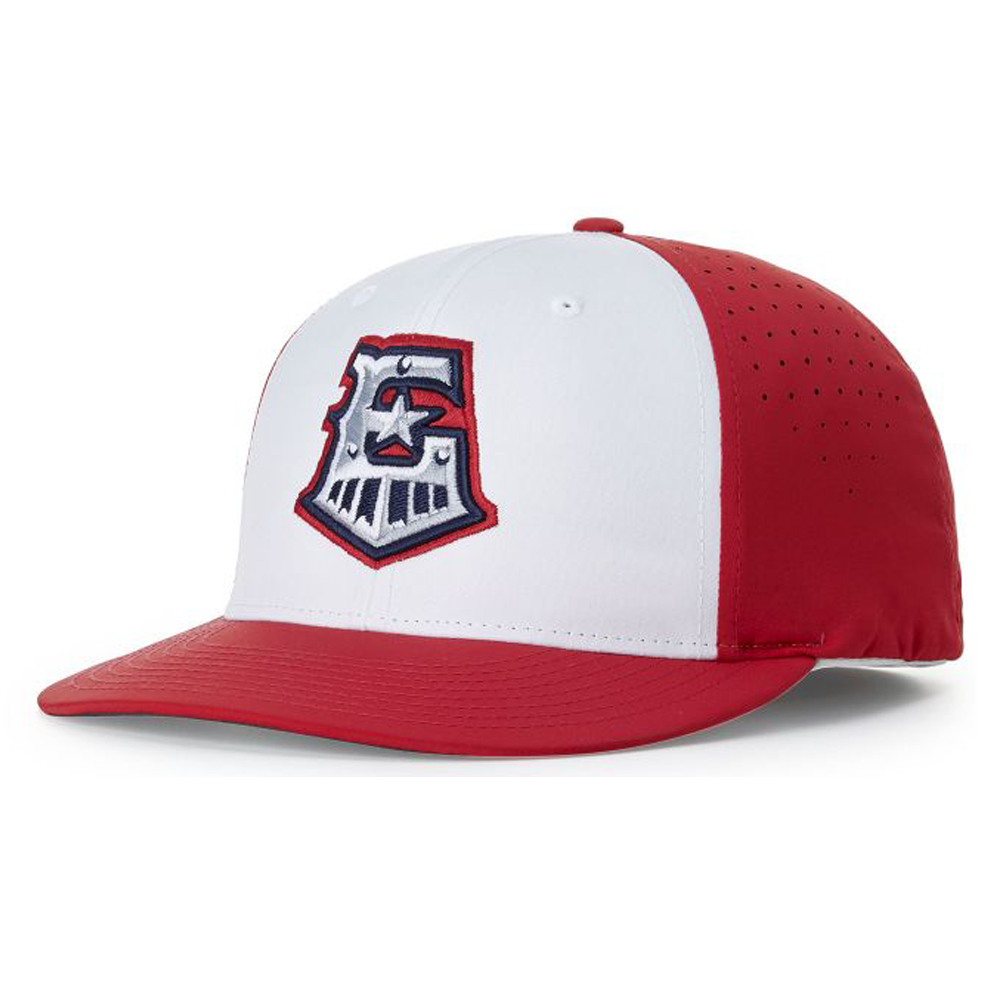 Flex Fit Baseball Caps Red's Team Sports