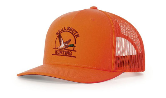 Richardson 882FP Blaze Orange Fiver Panel Mesh Back Cap