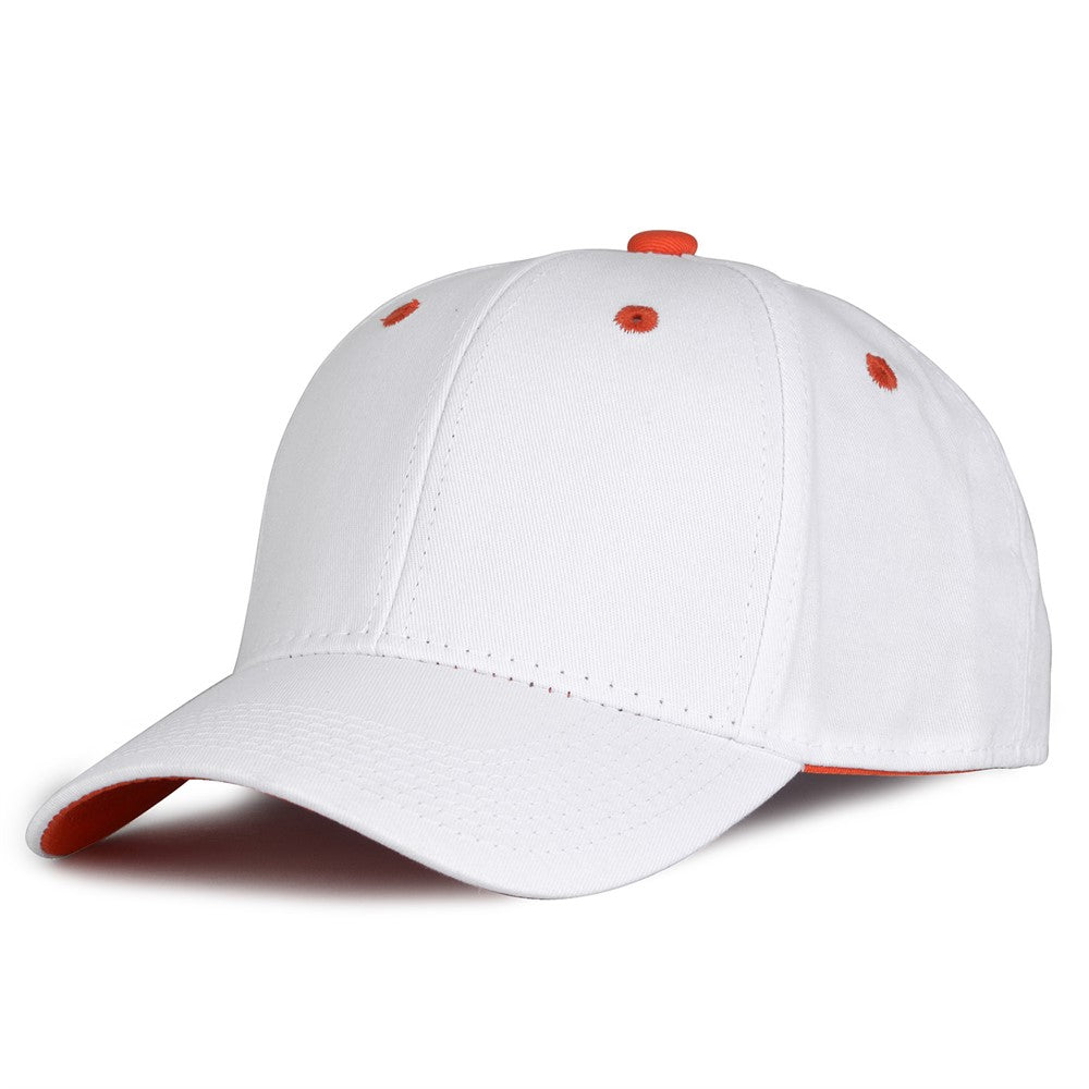White Twill Snapback