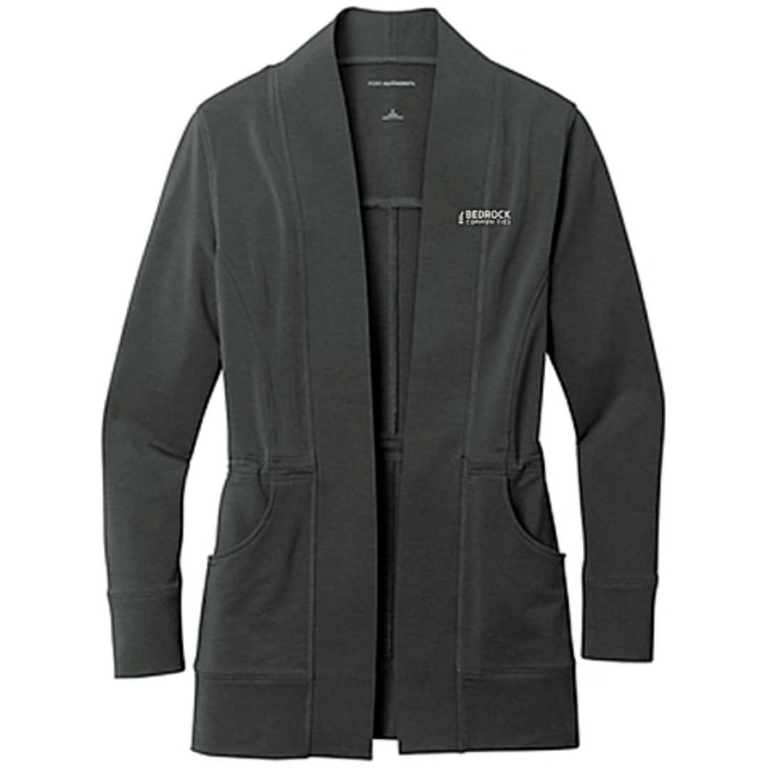 Bedrock Communities - Ladies Microterry Cardigan