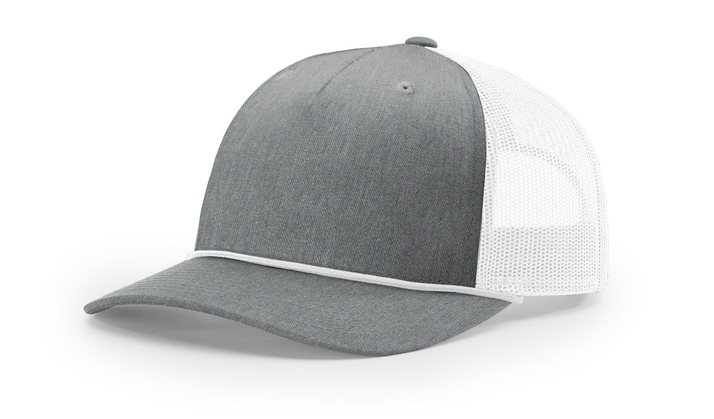 Richardson 112FPR Five Panel Trucker with Rope Cap