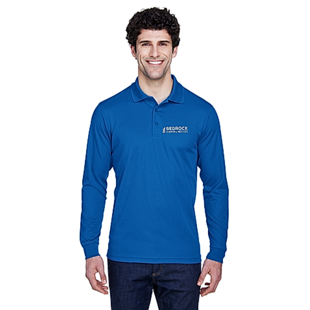 Bedrock Communities - Mens Pinnacle Performance Long-Sleeve