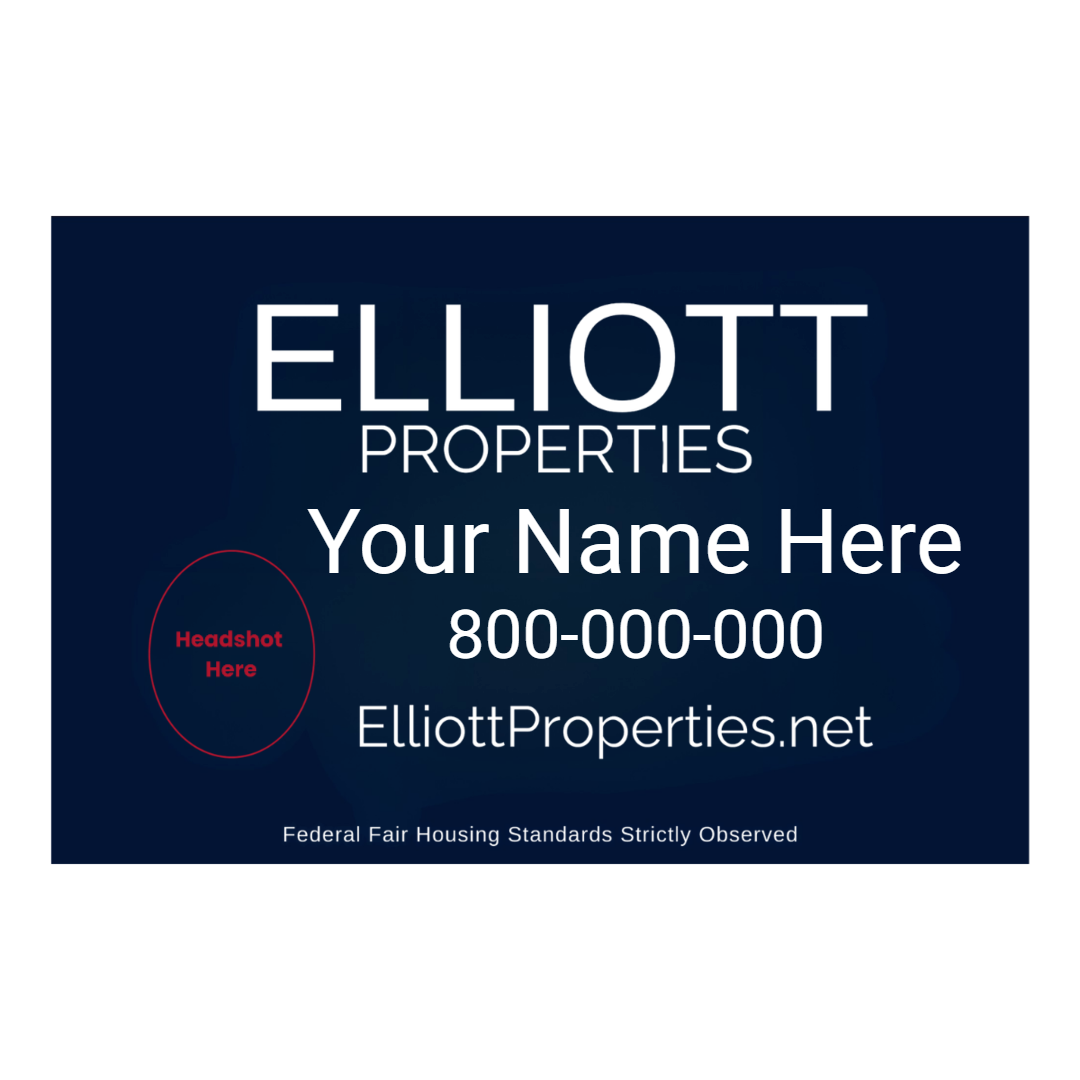 Elliott Properties - 12"x18" Car Magnets