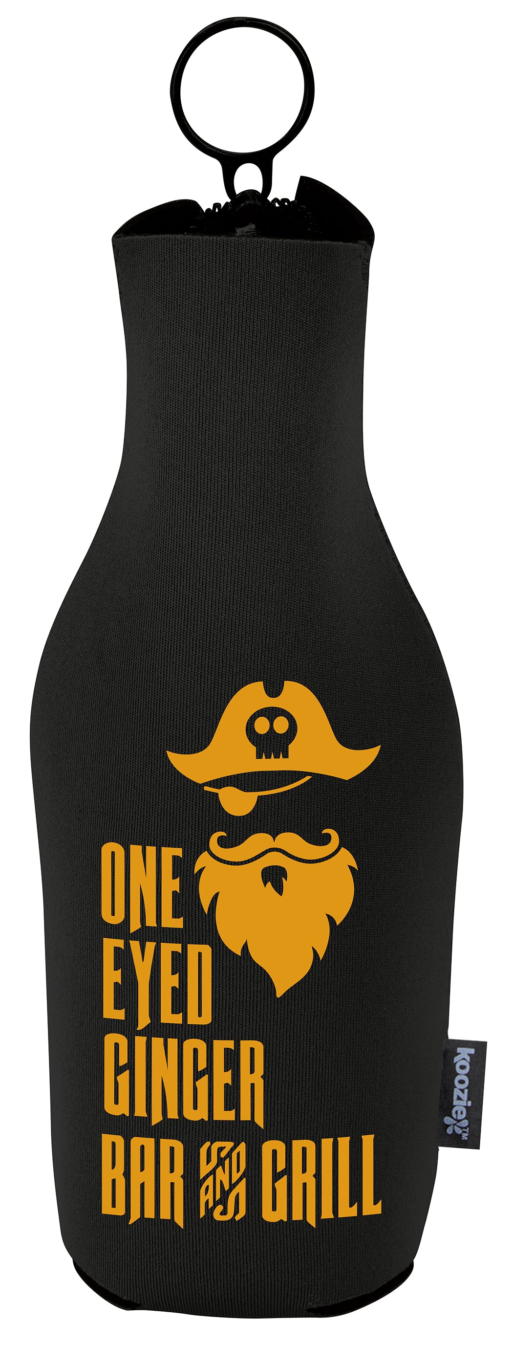 Koozie® Neoprene Zip-Up Bottle Kooler