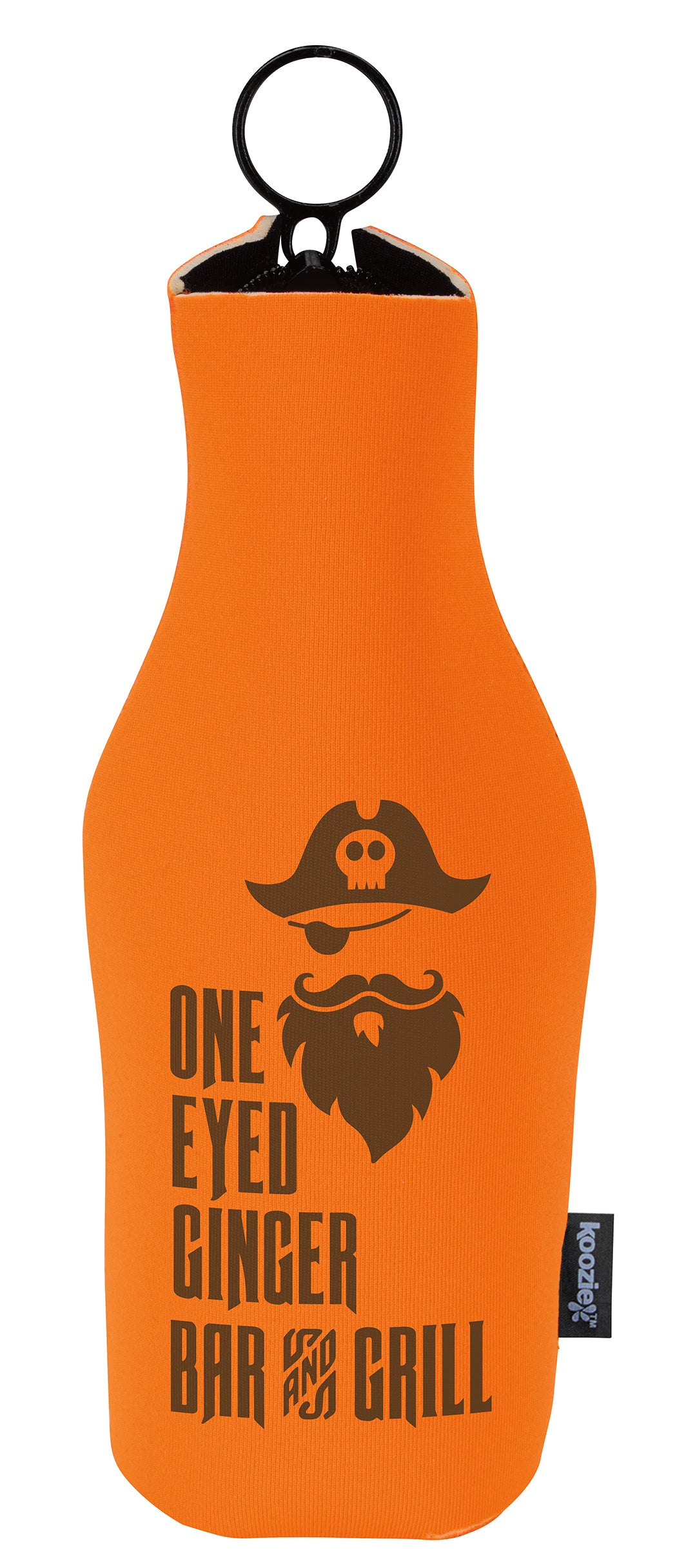 Koozie® Neoprene Zip-Up Bottle Kooler