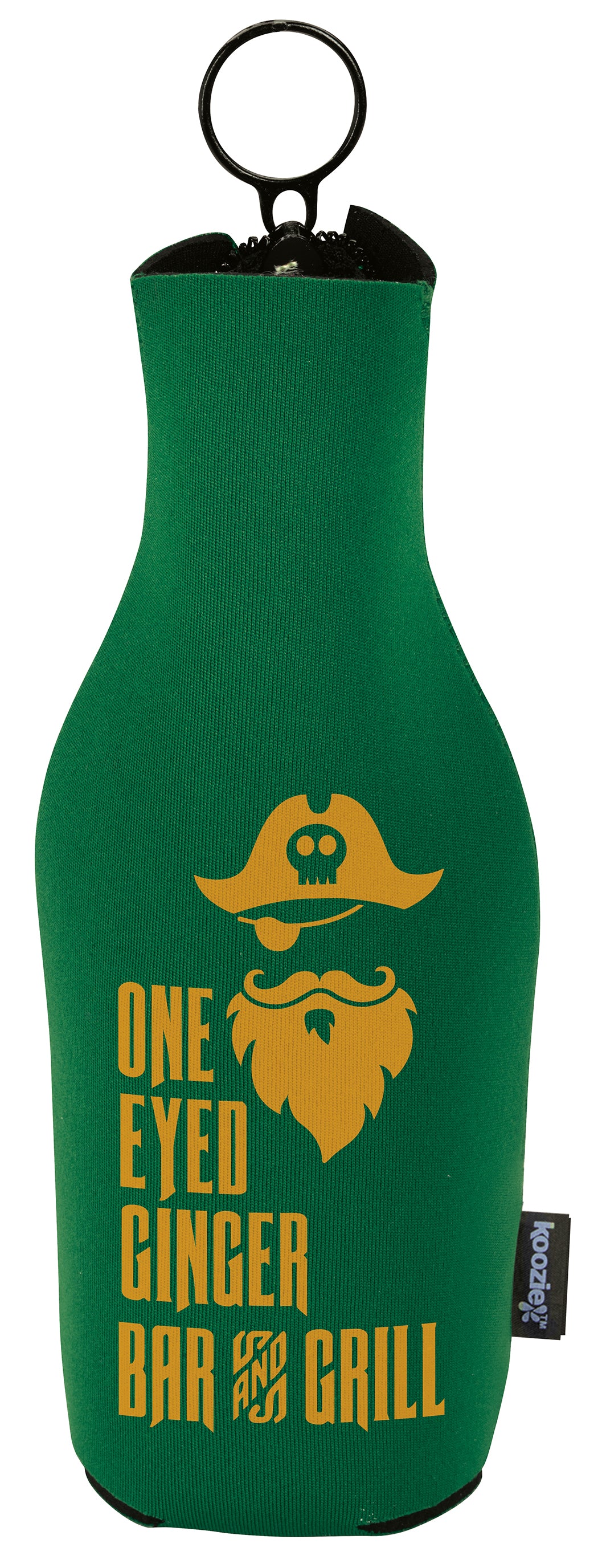 Koozie® Neoprene Zip-Up Bottle Kooler