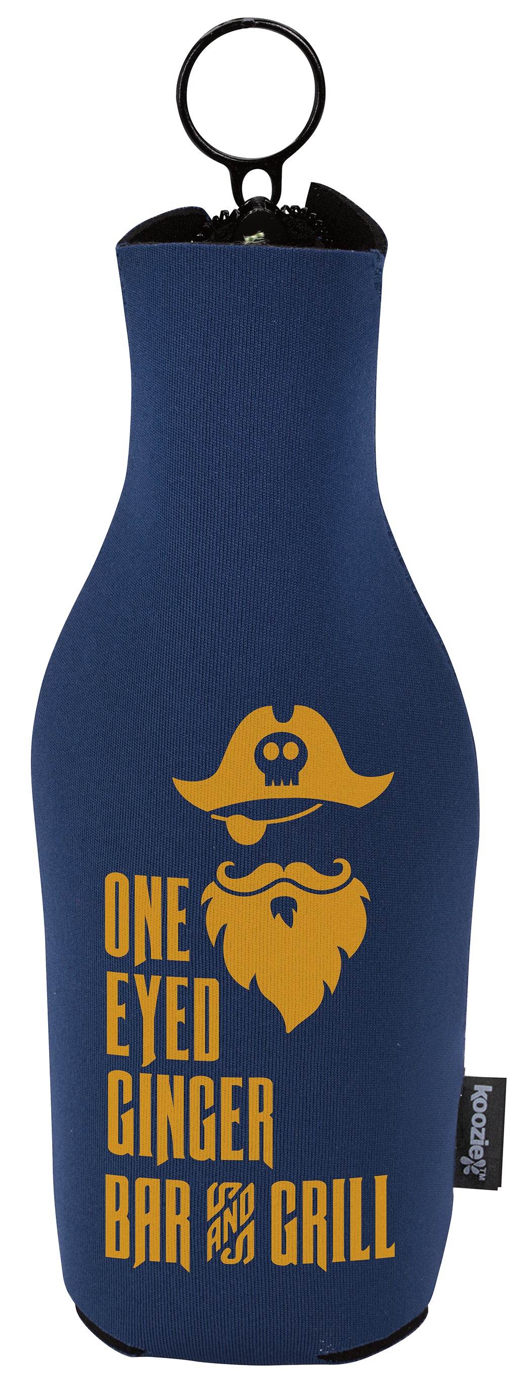 Koozie® Neoprene Zip-Up Bottle Kooler