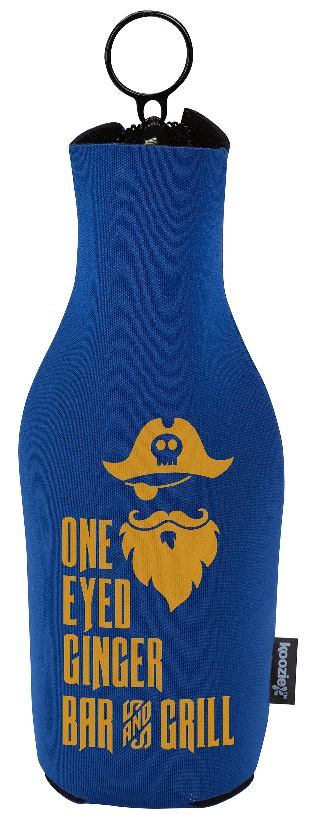 Koozie® Neoprene Zip-Up Bottle Kooler