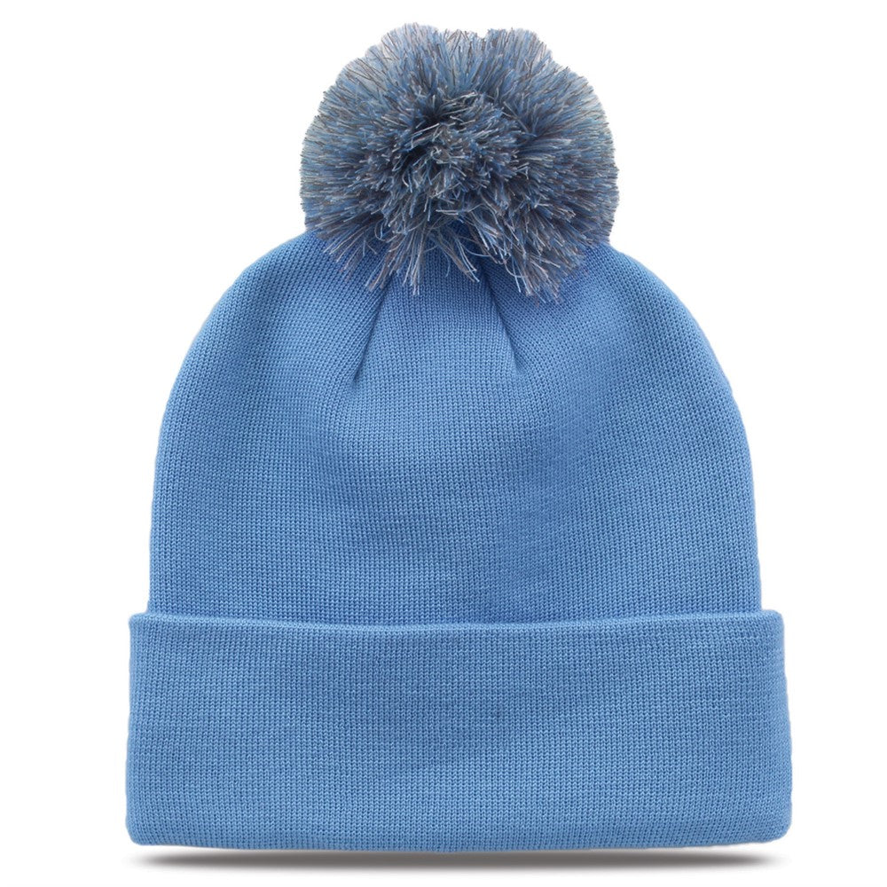 Roll Up Beanie w/ Pom