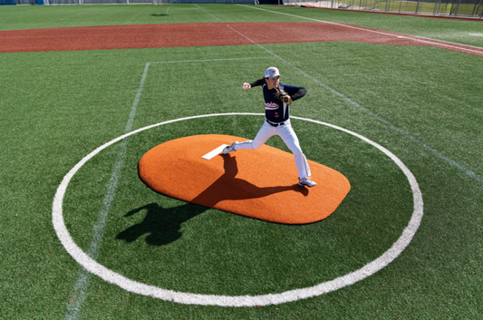 Portolite 10" One-Piece Game Mound - Green, Red, Clay, Tan