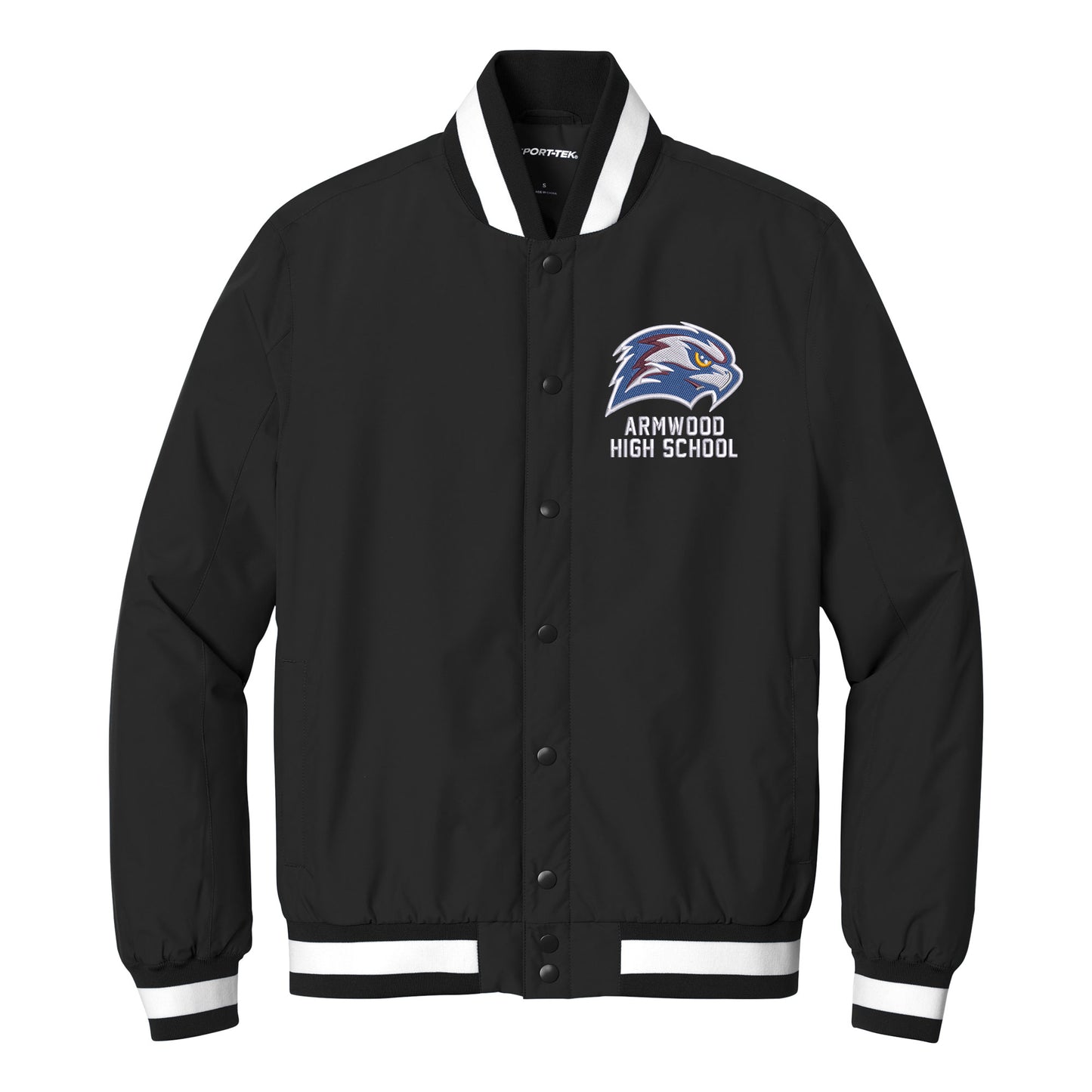 Armwood High School Sport-Tek Insulated Letterman Jacket