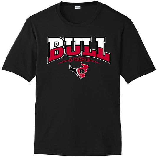 Bloomingdale High School Drifit Shirt "Bulls Pride"