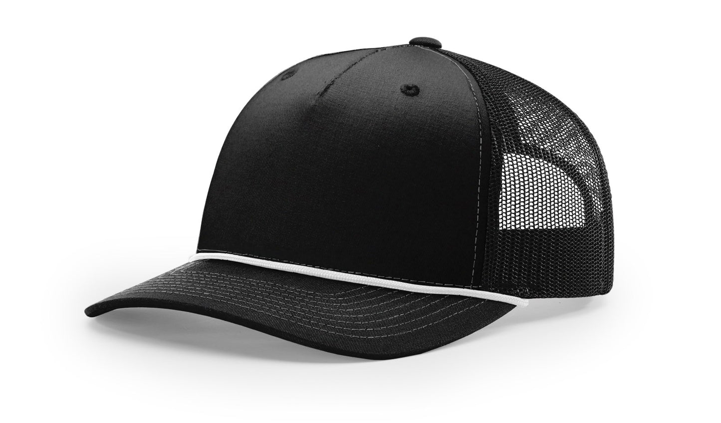 Richardson 112FPR Five Panel Trucker with Rope Cap