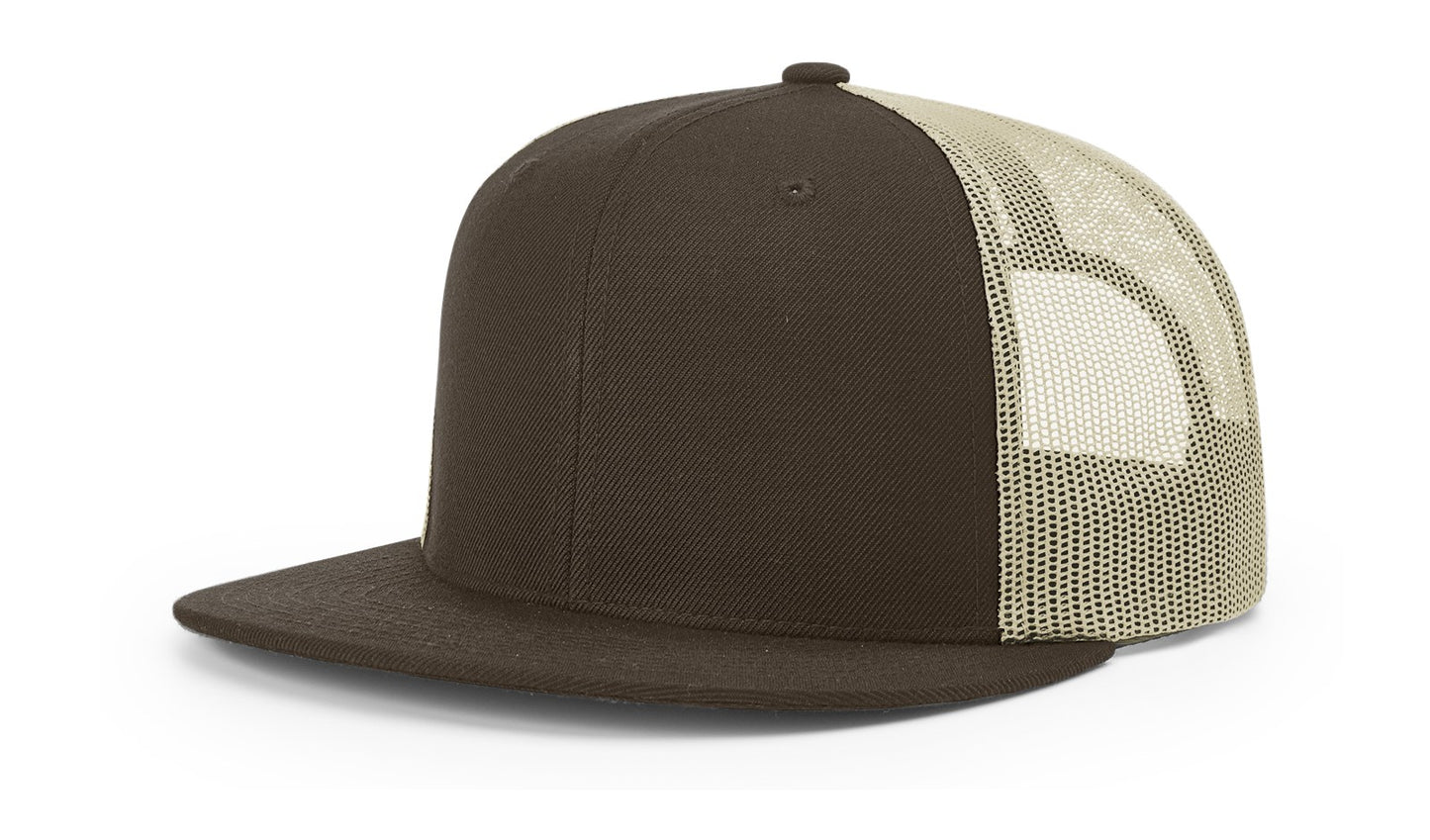 Richardson 511 Wool Blend Flatbill Trucker Cap