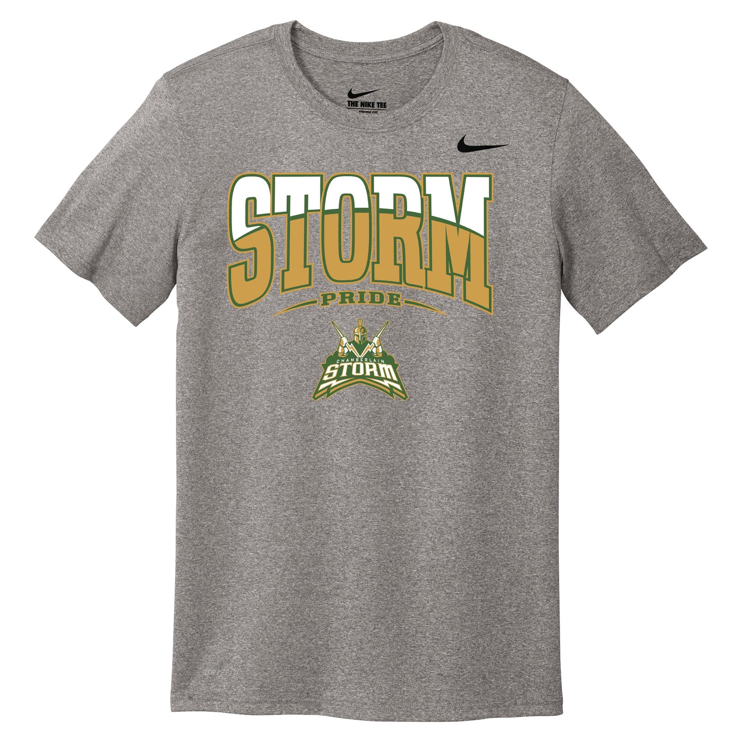 Chamberlain High School Nike Legend Tee with "Storm Logo"