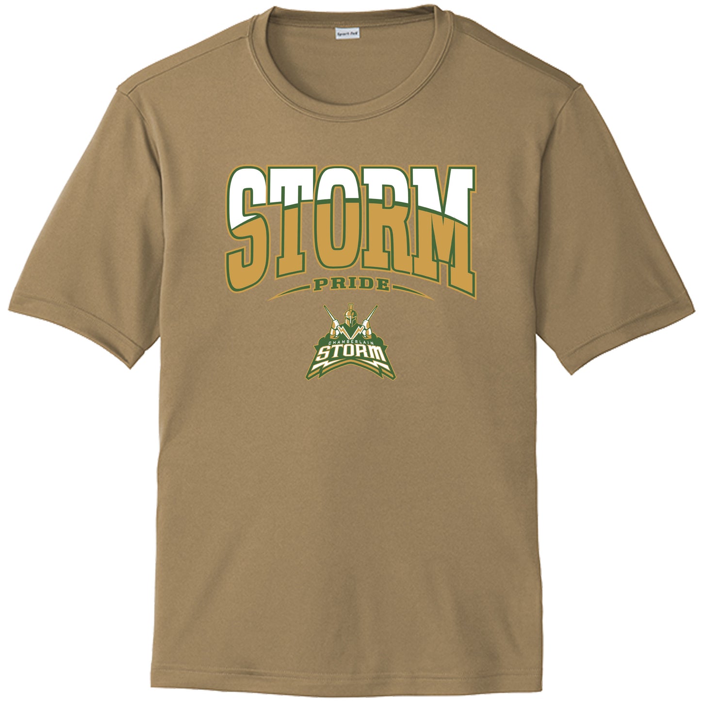 Chamberlain High School Drifit Shirt "Storm Logo"