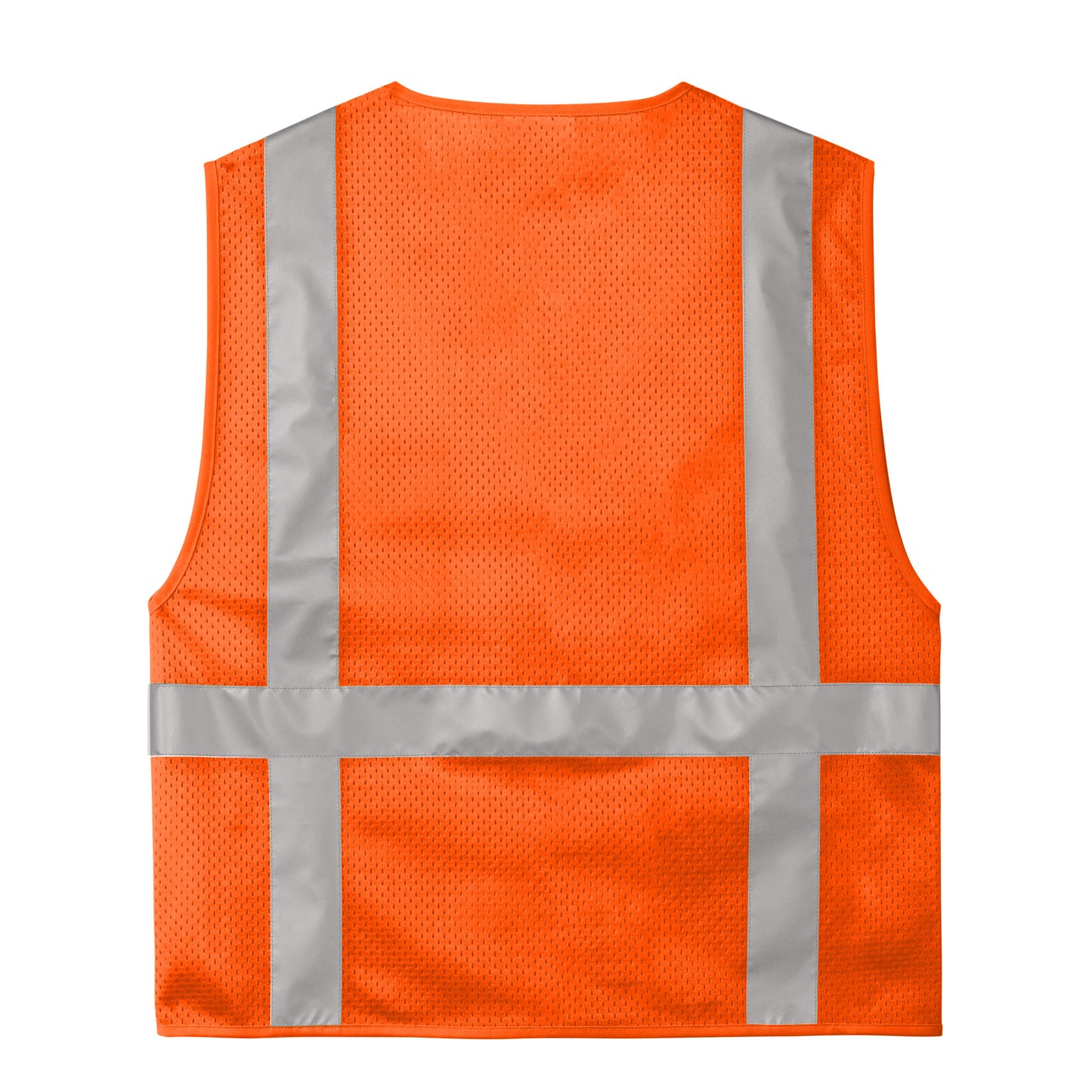 CornerStone ANSI 107 Class 2 Mesh Six-Pocket Zippered Vest
