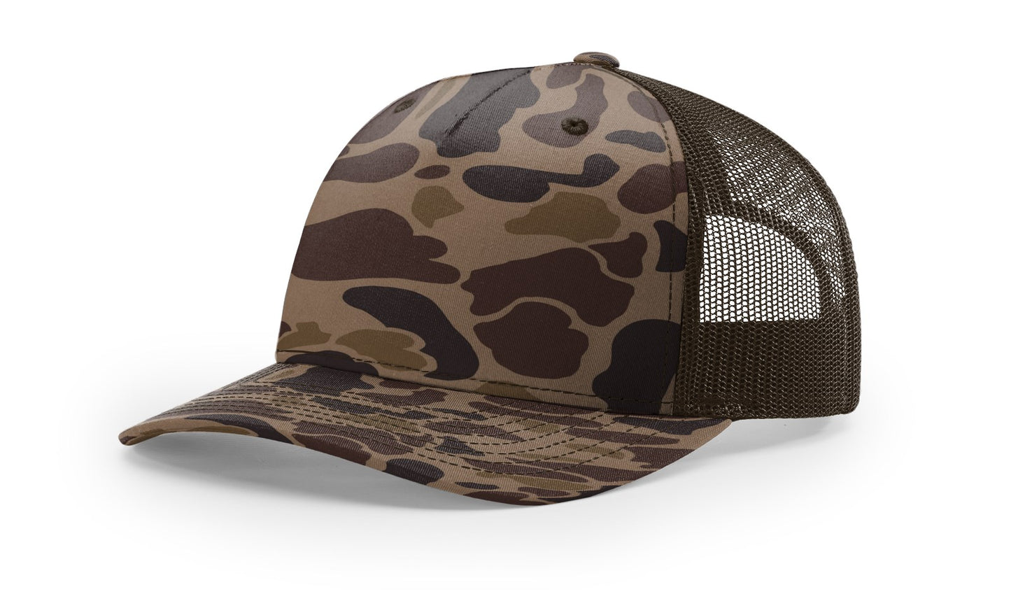 Richardson 112PFP Printed Five-Panel Mesh Back Cap