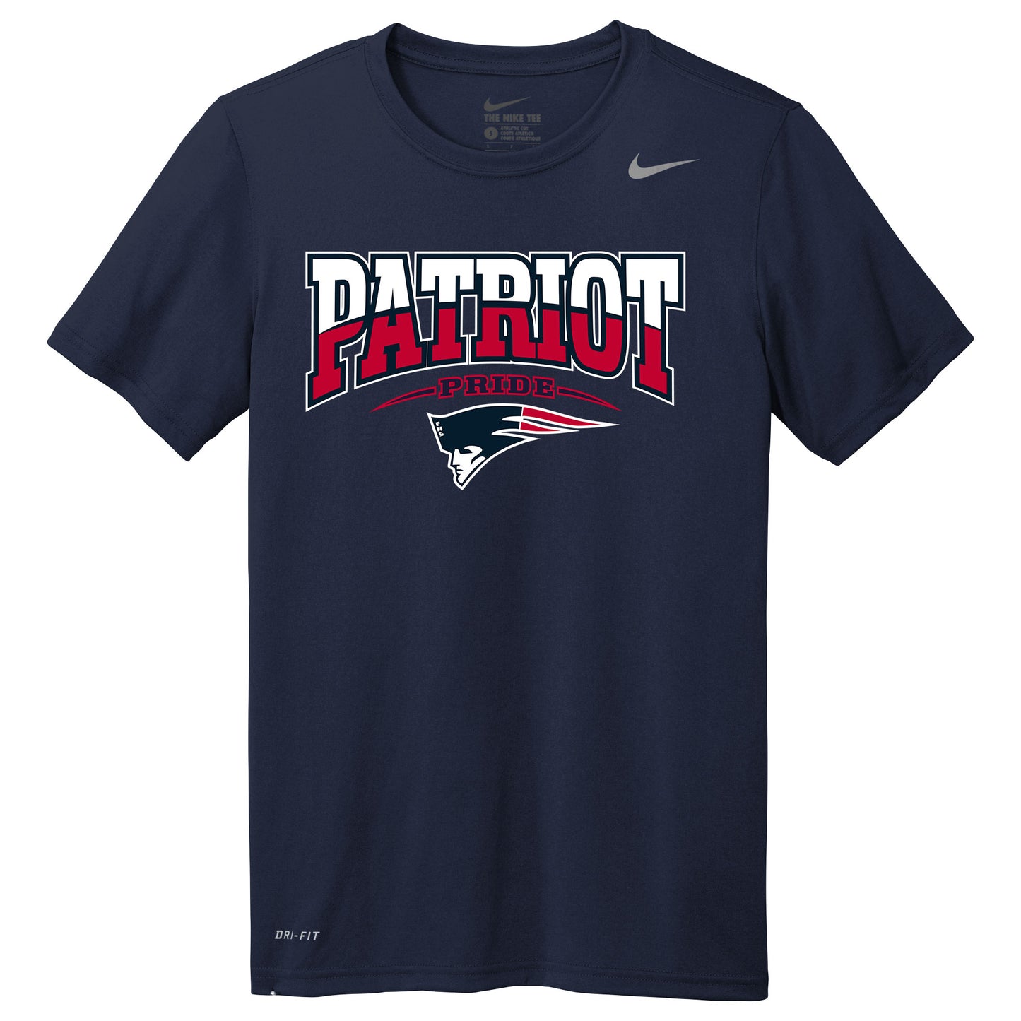 Freedom High School Nike Legend Tee with Printed Patriots Logo