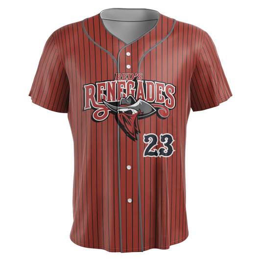 Custom Baseball Jersey - Full Button - 2000 Series