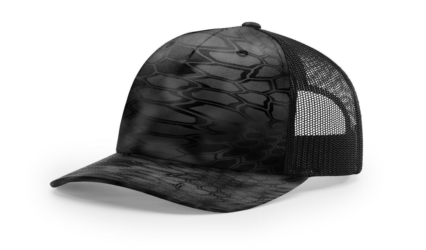 Richardson 112PFP Printed Five-Panel Mesh Back Cap
