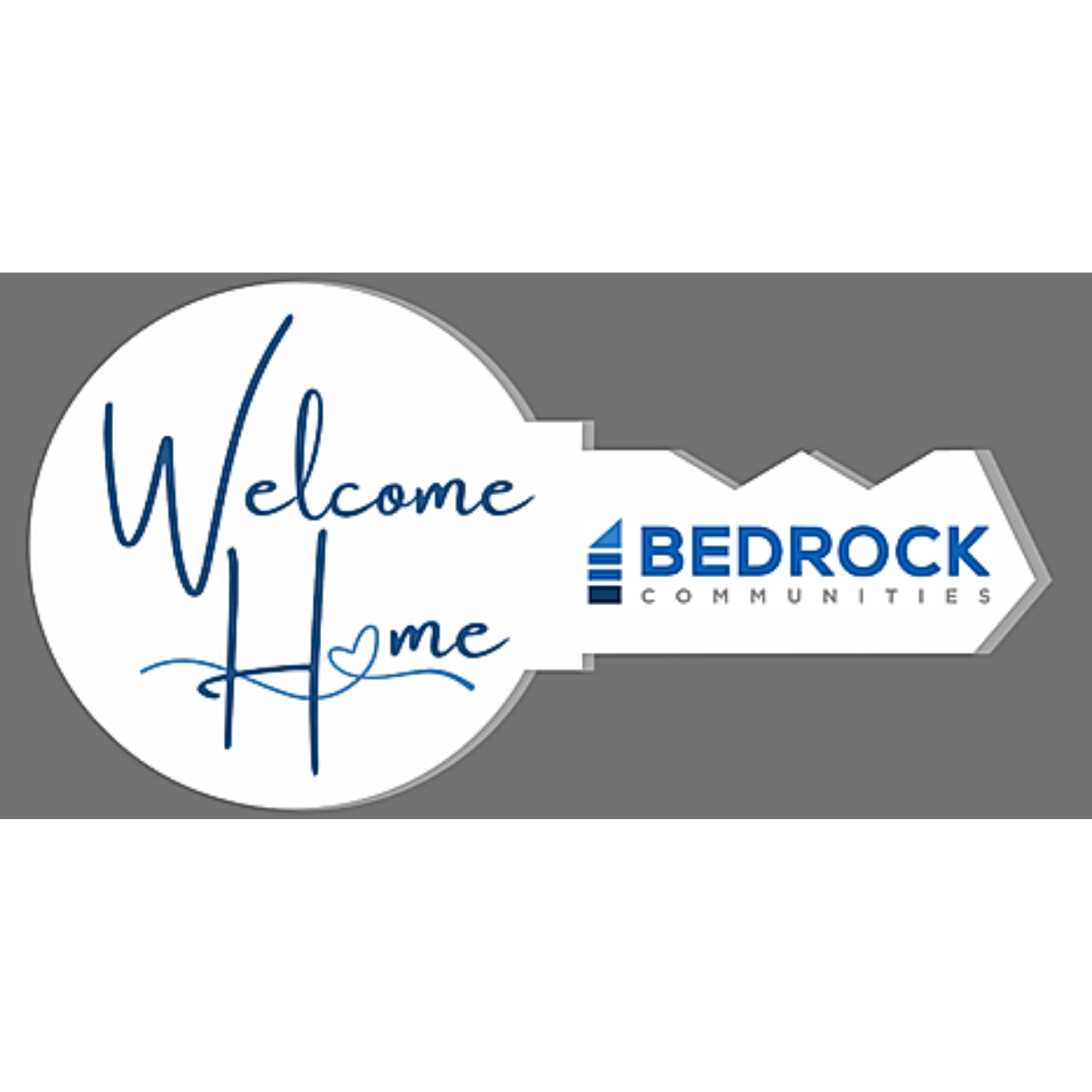 Bedrock Communities - Large Foam Welcome Key