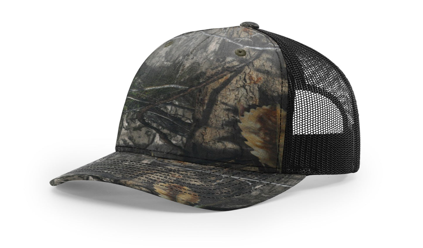 Richardson 112PFP Printed Five-Panel Mesh Back Cap