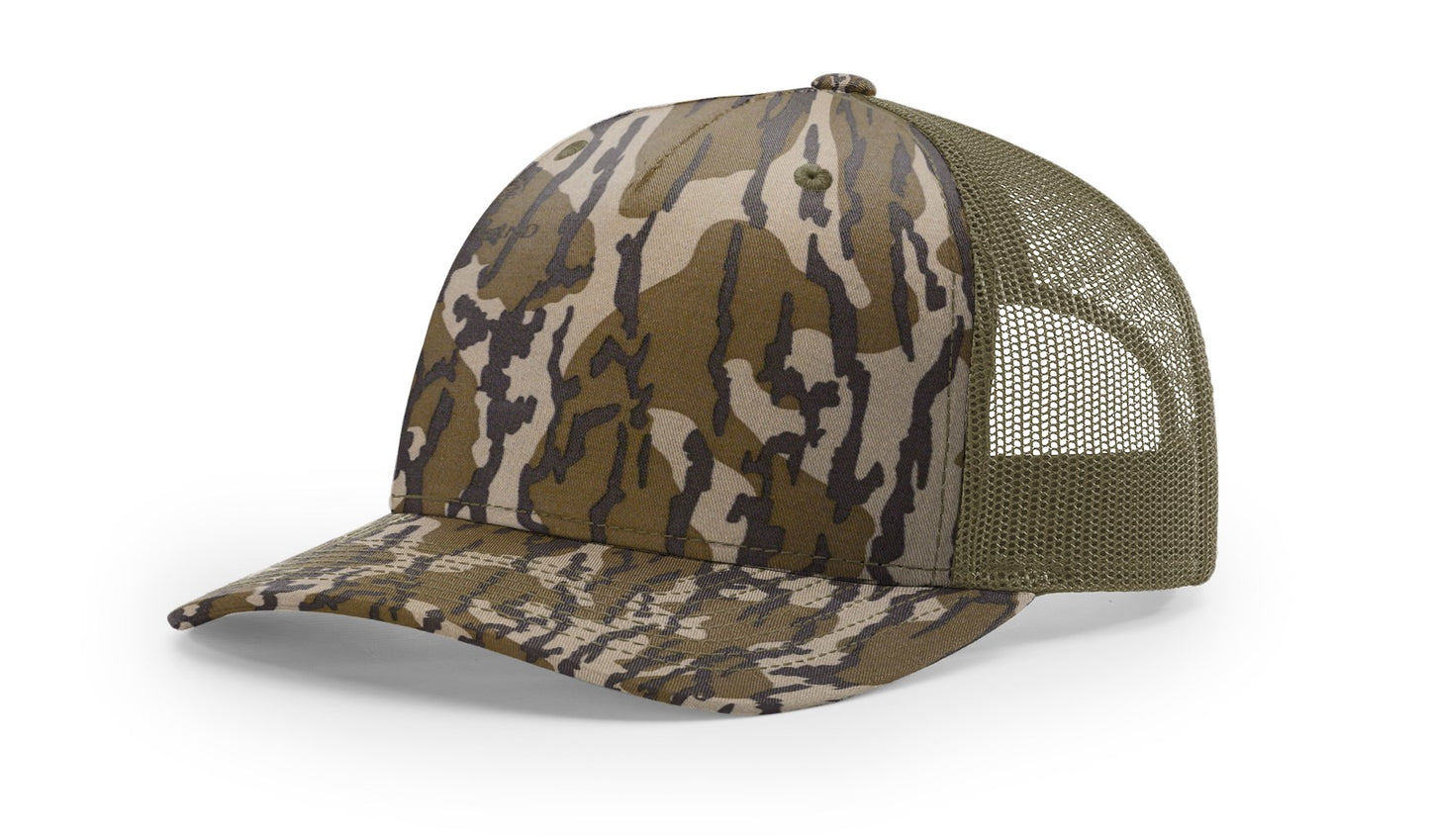 Richardson 112PFP Printed Five-Panel Mesh Back Cap
