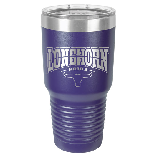 Lennard High School 30oz Tumbler with Laser Engraved Logo