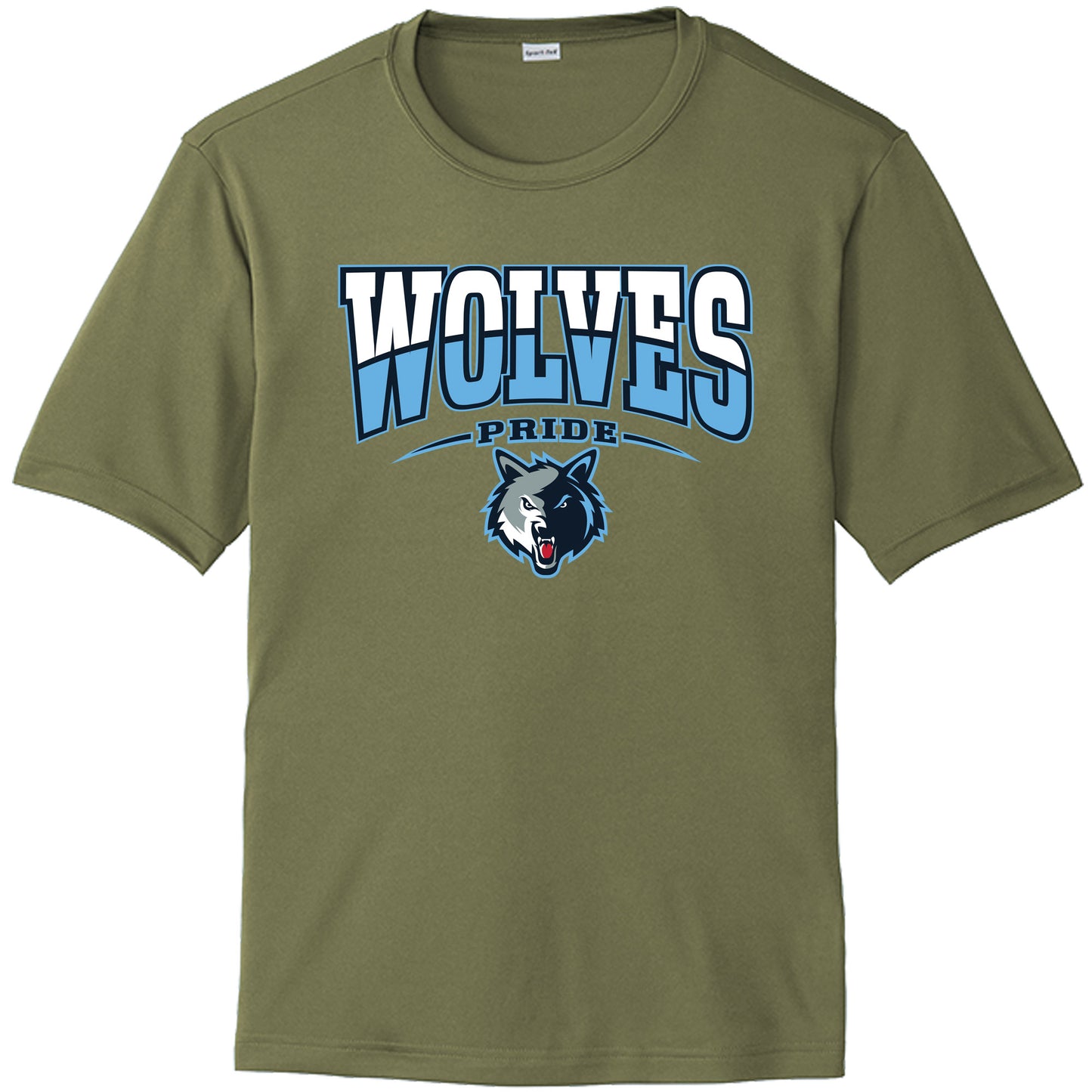 Newsome High School Drifit Shirt "Wolves Pride"