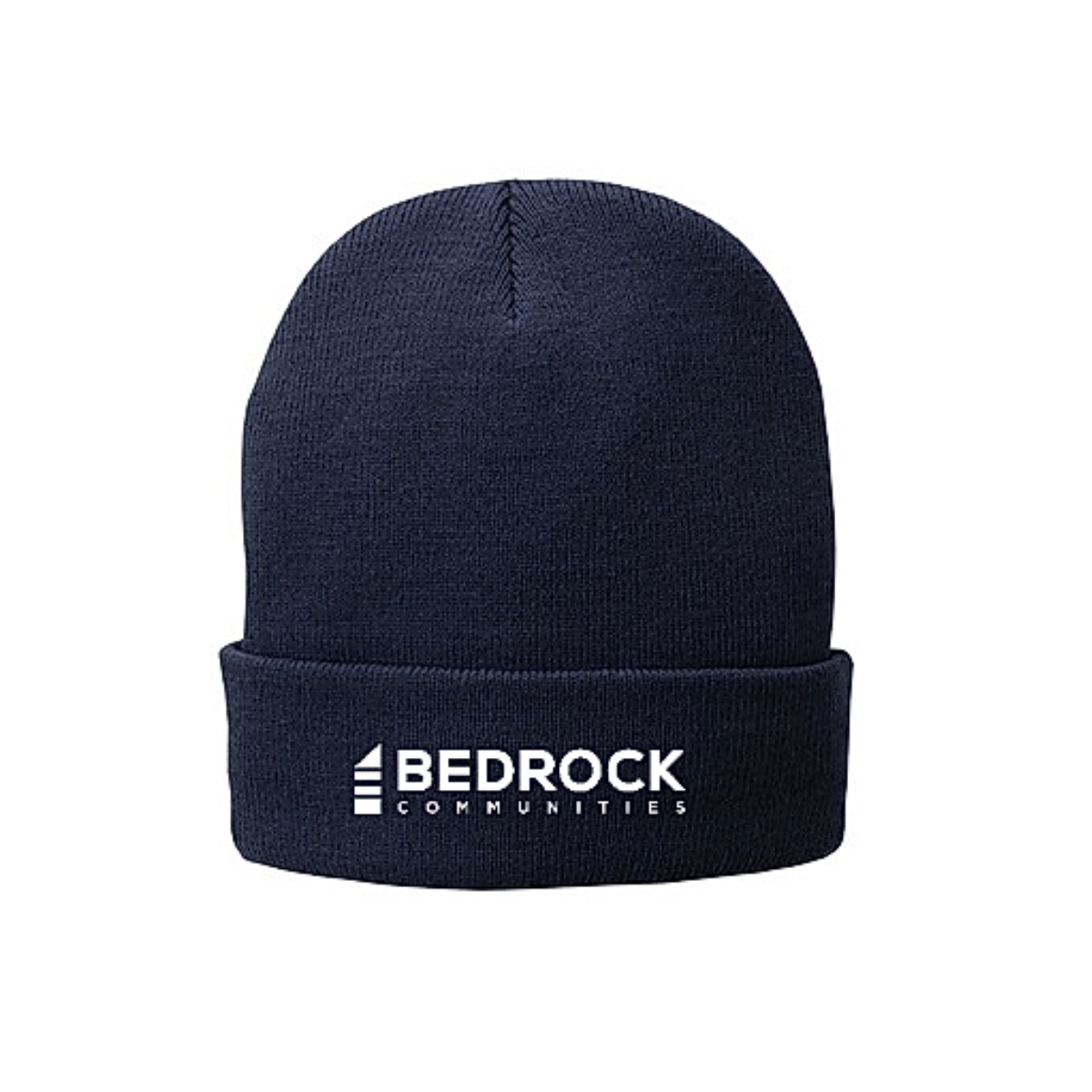 Bedrock Communities - Fleece-Lined Knit Cap w/ EMB Logo