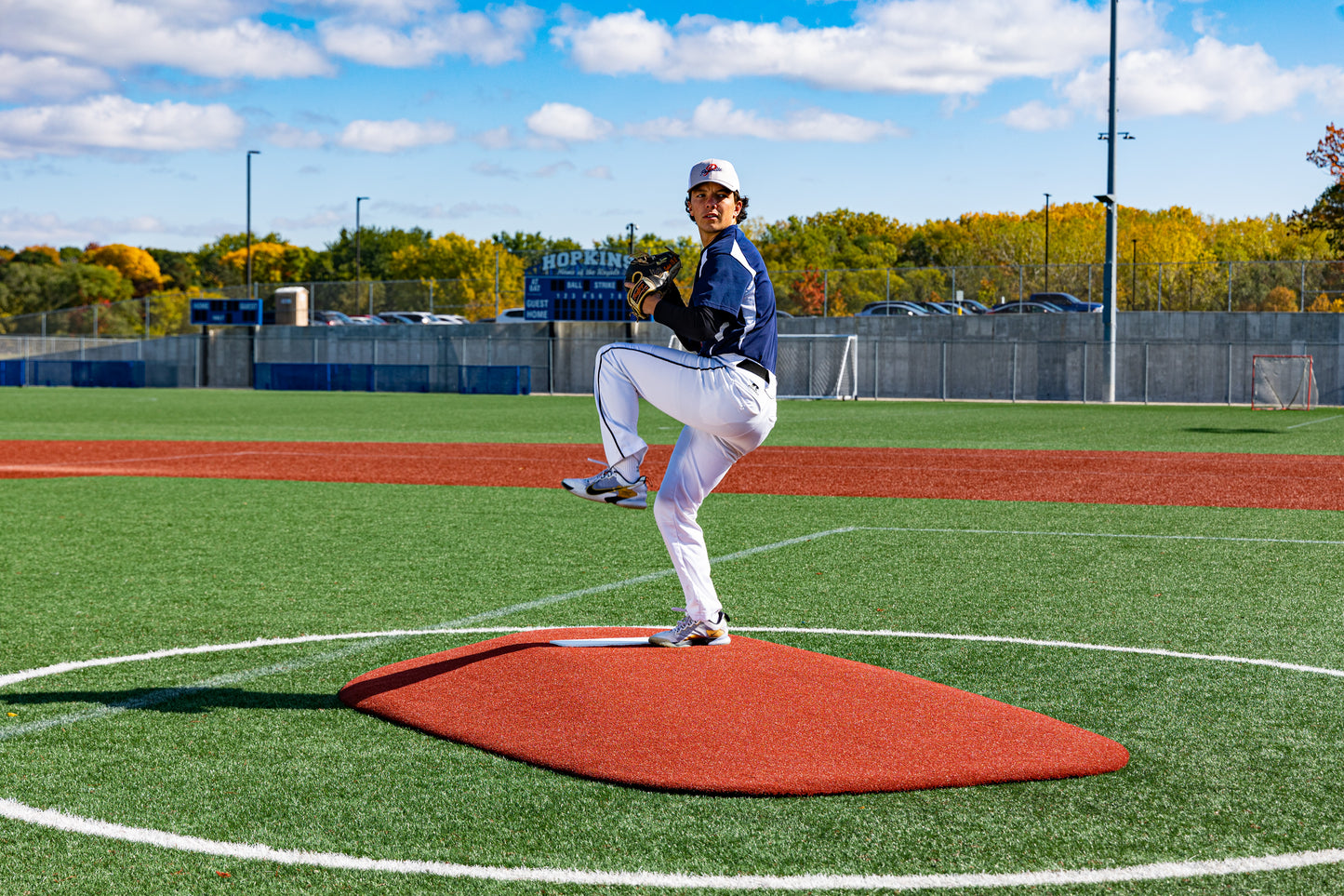 Portolite 8" One-Piece Game Mound - Green, Red, Clay, Tan