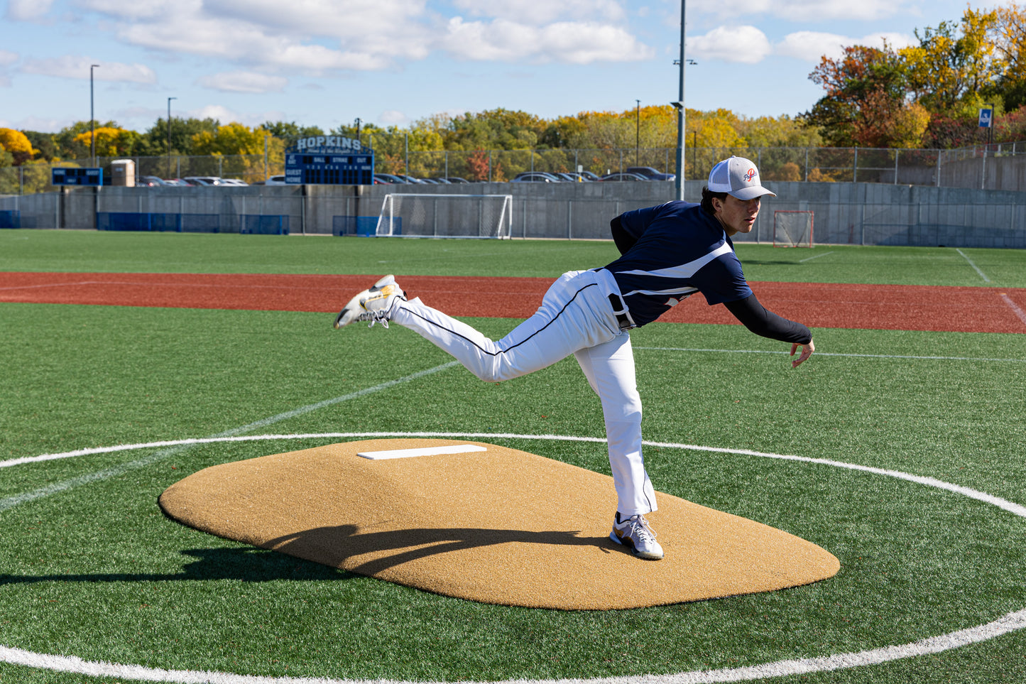 Portolite 8" One-Piece Game Mound - Green, Red, Clay, Tan