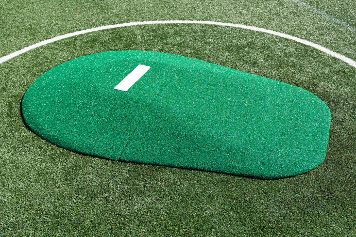 Portolite 8" Two-Piece Game Mound - Green, Red, Clay, Tan