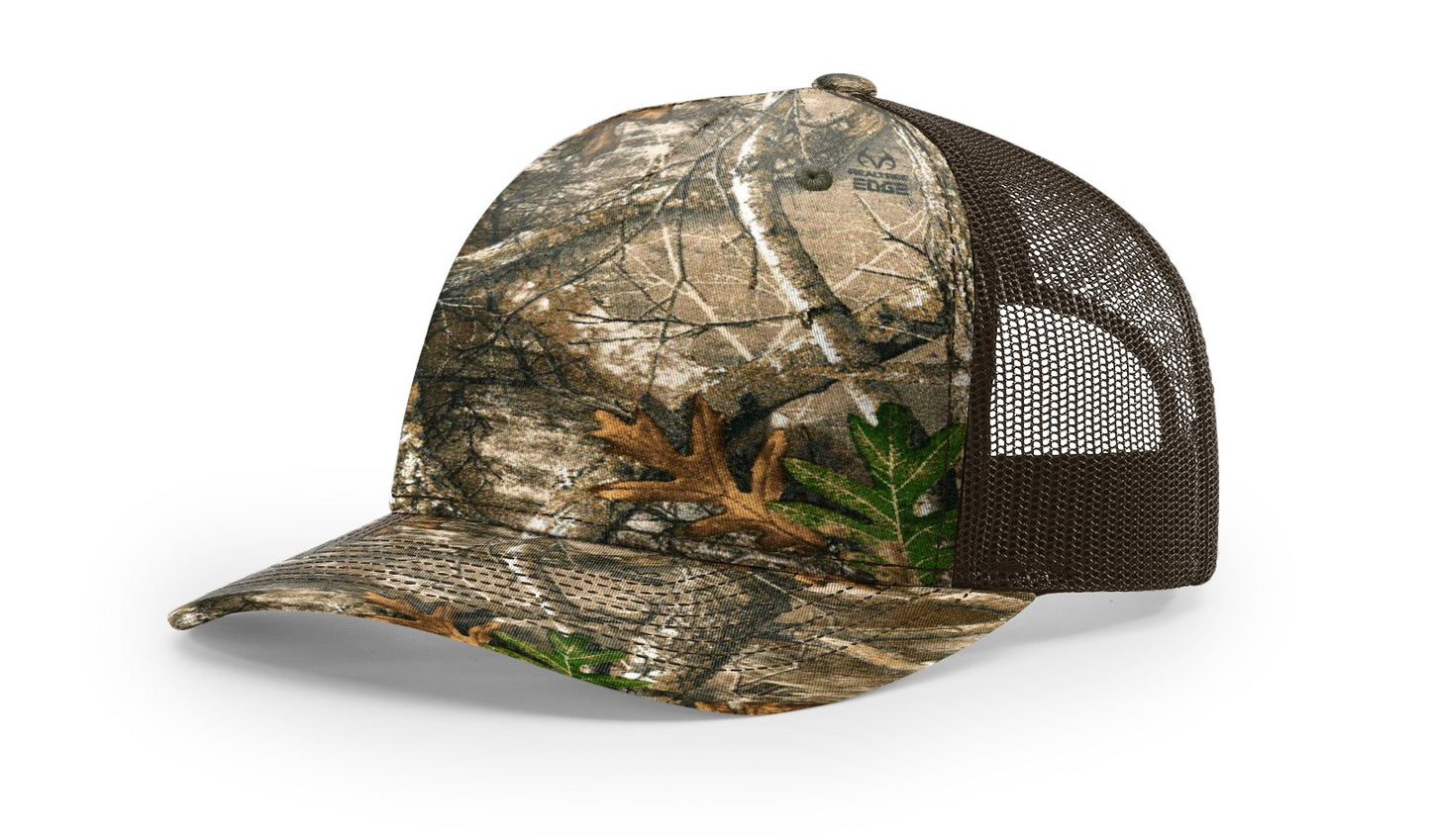 Richardson 112PFP Printed Five-Panel Mesh Back Cap
