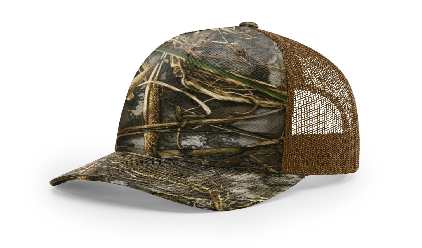 Richardson 112PFP Printed Five-Panel Mesh Back Cap