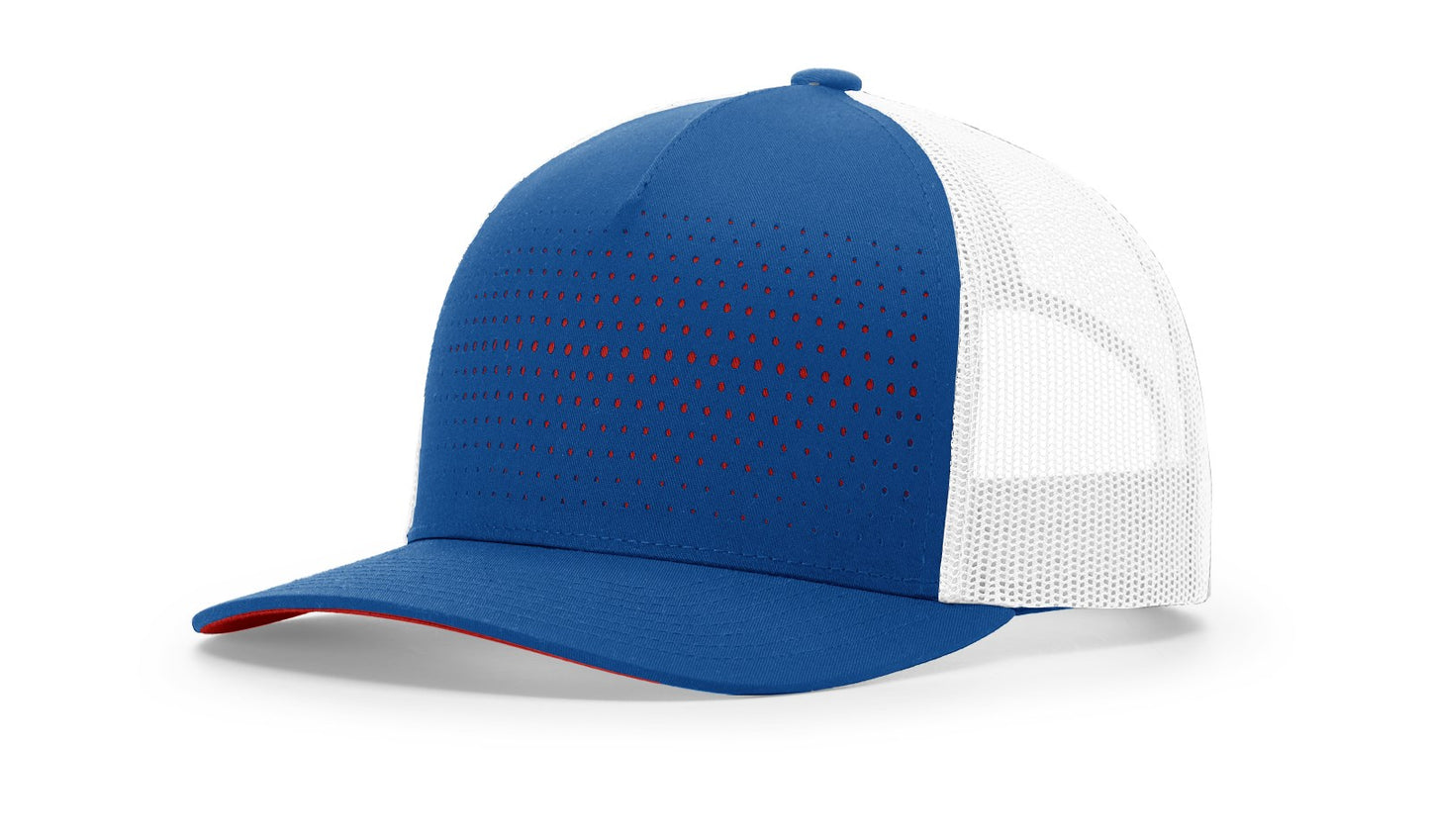 Richardson 163 | LASER CUT FIVE PANEL TRUCKER