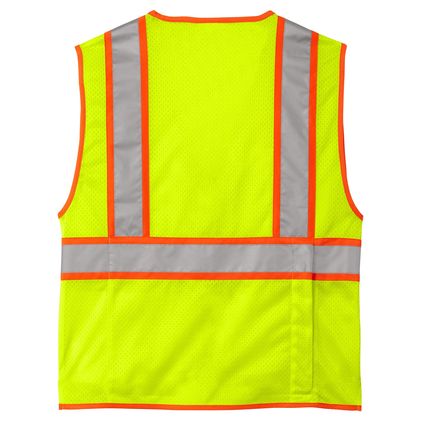 CornerStone ANSI 107 Class 2 Surveyor Zippered Two-Tone Vest