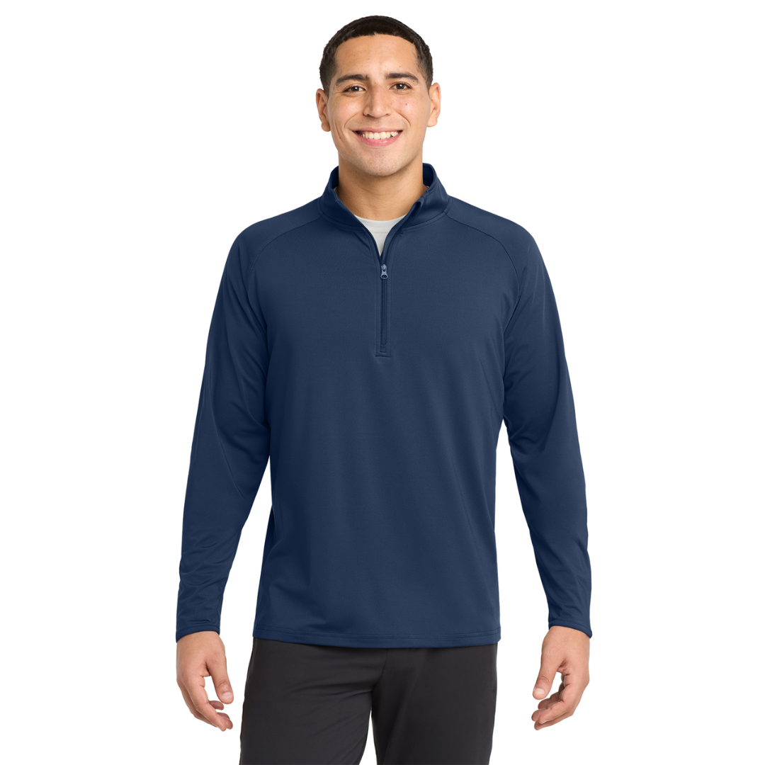 Stretch 1/4 Zip Pullover