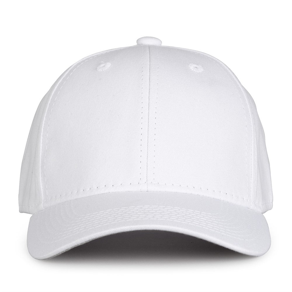 White Twill Snapback