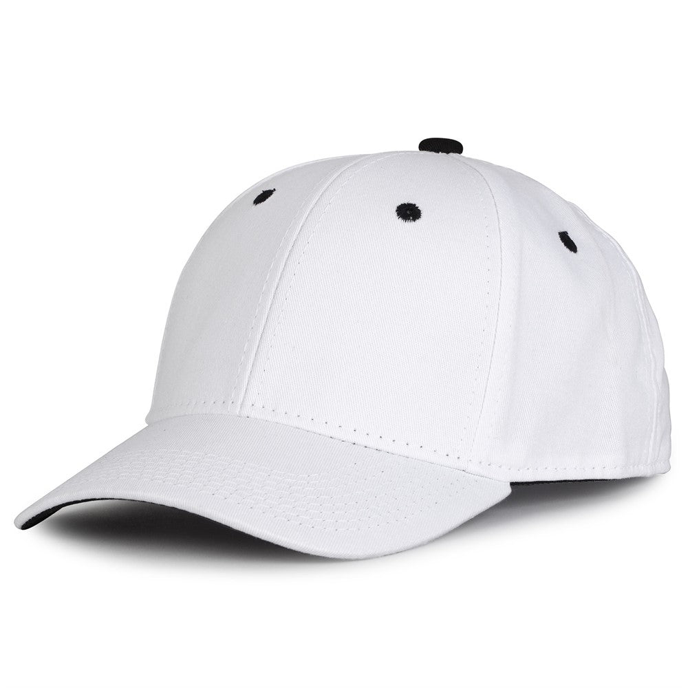 White Twill Snapback