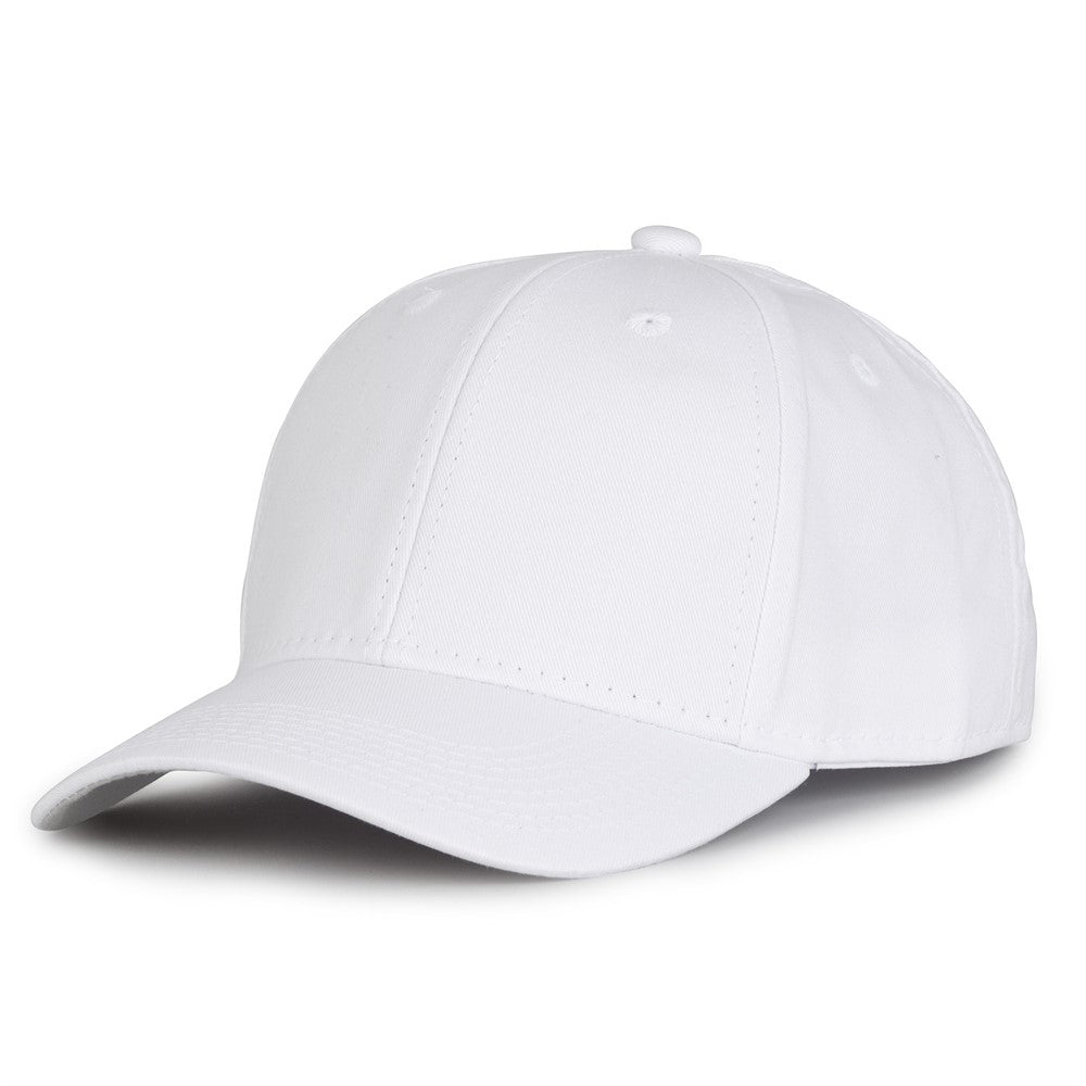 White Twill Snapback
