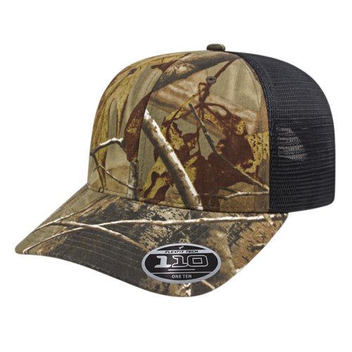 Flexfit 110® Premium Camo Trucker Mesh Back Cap