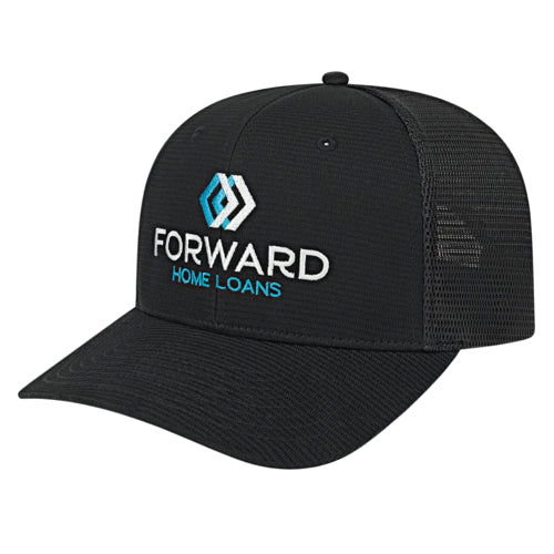 Flexfit 110® Ribbed Tri-Blend Trucker Mesh Back Cap