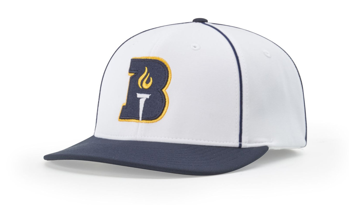 Richardson PTS20CXP Pulse Custom Express w/ Piping Flex-Fit Baseball Cap - Front