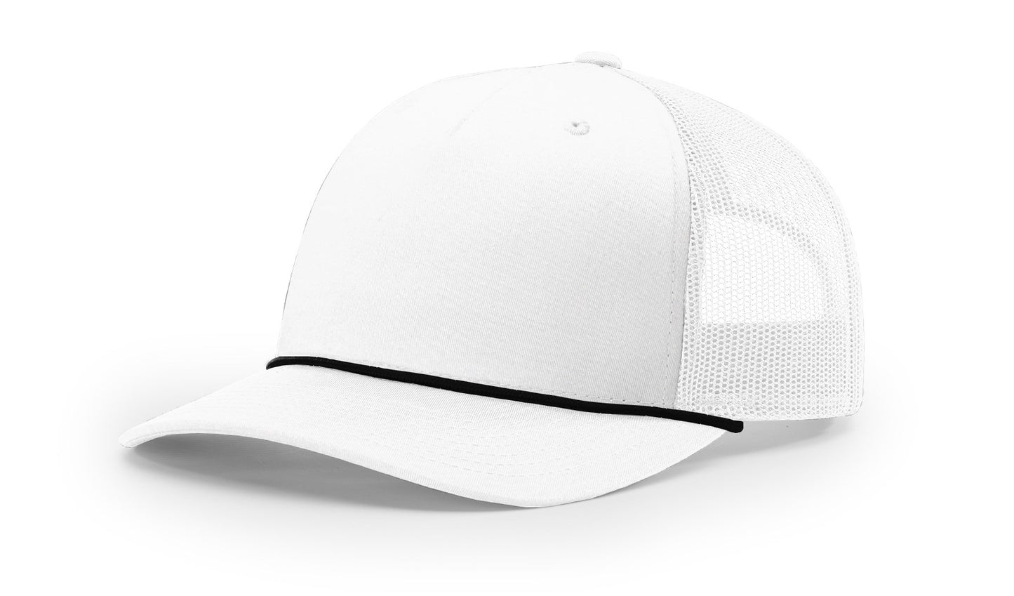 Richardson 112FPR Five Panel Trucker with Rope Cap