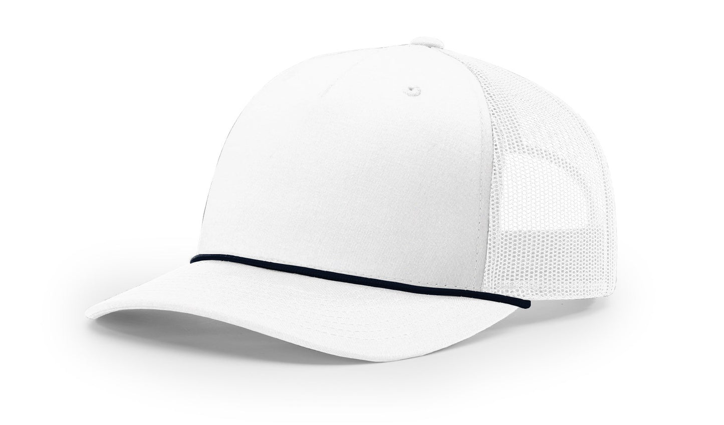 Richardson 112FPR Five Panel Trucker with Rope Cap