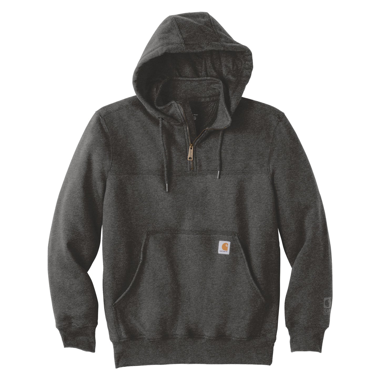 Carhartt Rain Defender Paxton Heavyweight Hooded Zip Mock Sweatshirt