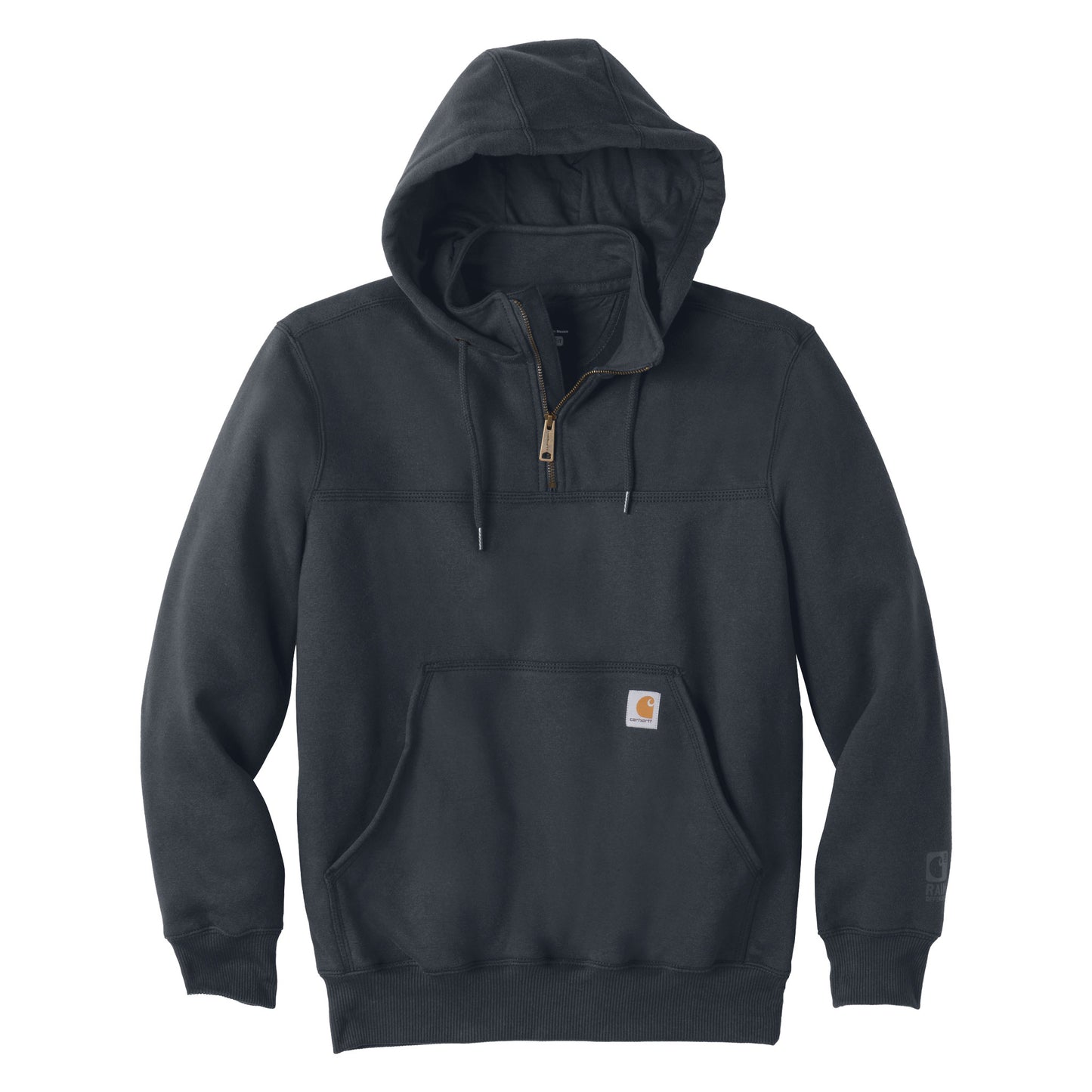 Carhartt Rain Defender Paxton Heavyweight Hooded Zip Mock Sweatshirt